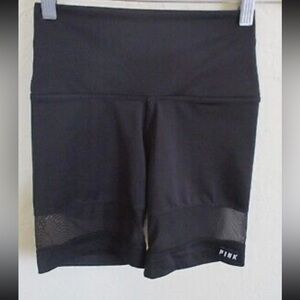 PINK Victoria's Secret Women's Black Bike Shorts